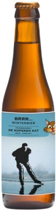 Koperen Kat Brrr... flesje van 33cl