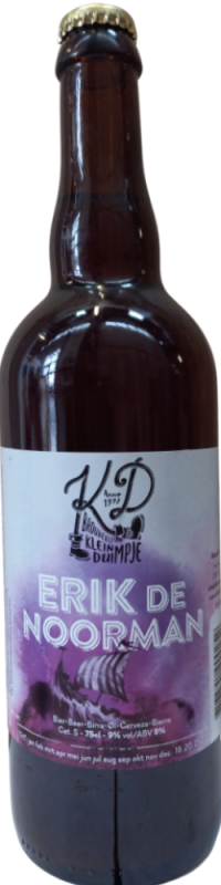 Erik de Noorman Winterbier fles van 75cl