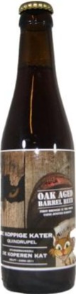 De Koppige Kater Barrel Aged Jenever flesje van 33cl