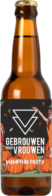 Pumpkin Party gebrouwen door vrouwen flesje van 33cl