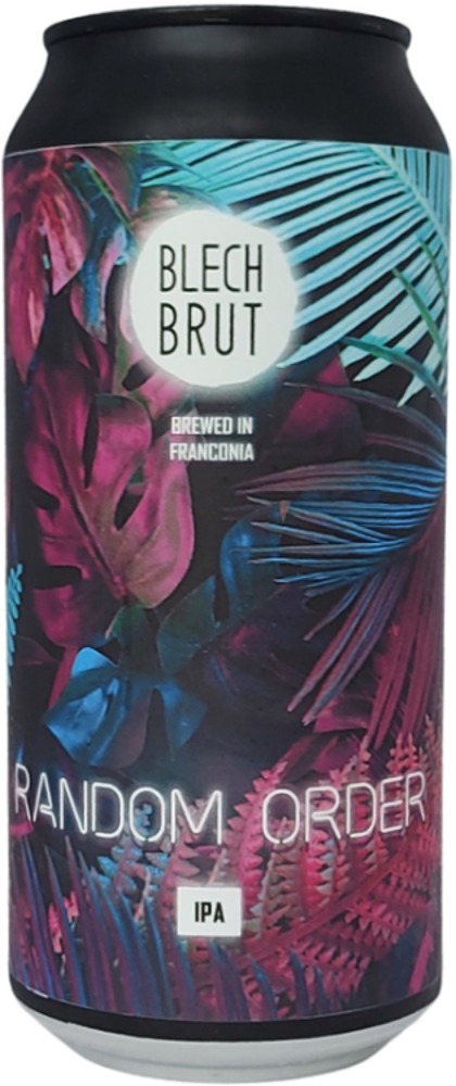 Blech Brut Random Order blik van 44cl