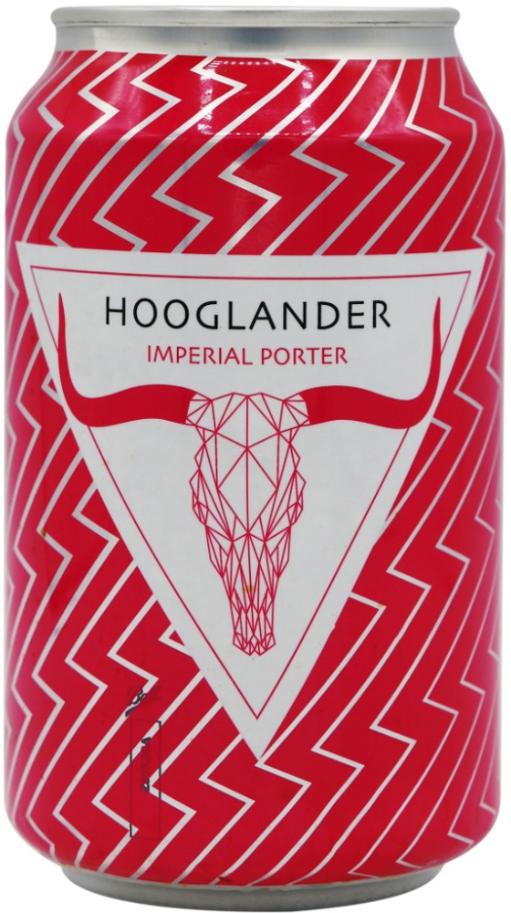 Hooglander Milk Porter blikje van 33cl