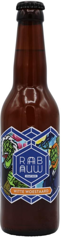 Rabauw Witte Woestaard flesje van 33cl