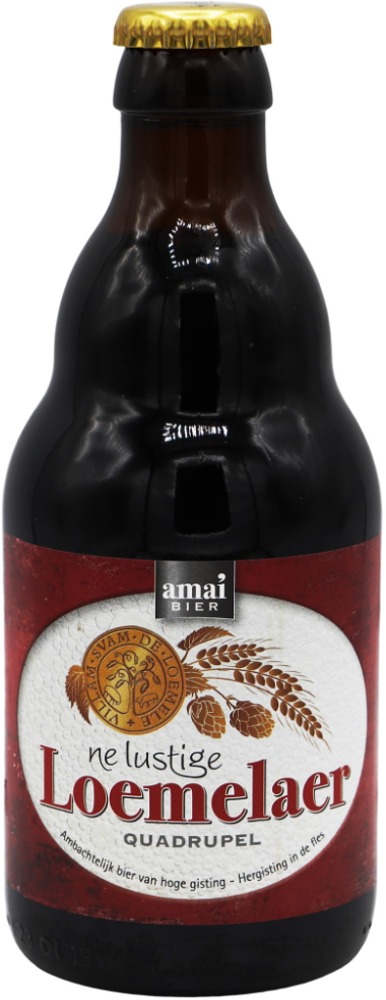 Amai Ne lustige Loemelaer Quadrupel flesje van 33cl