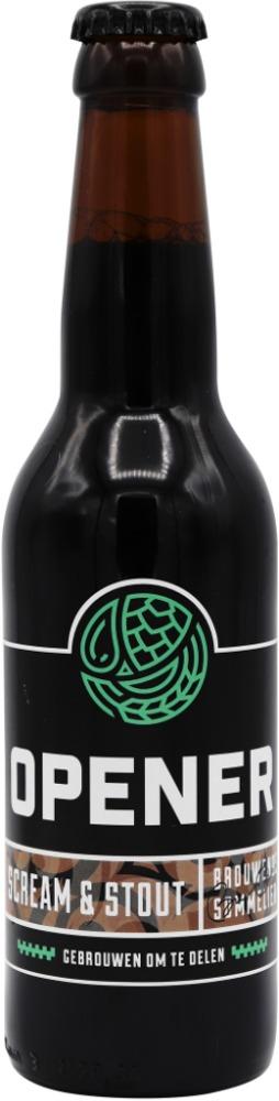 Opener Scream & Stout flesje van 33cl