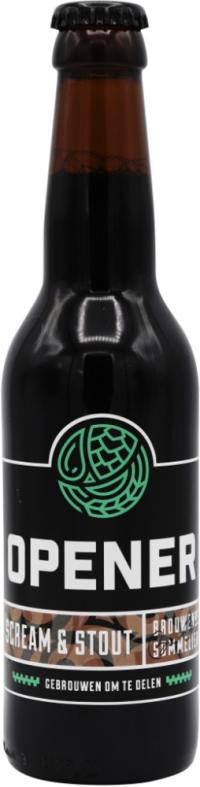 Opener Scream & Stout flesje van 33cl