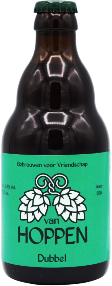 Van Hoppen Dubbel flesje van 33cl