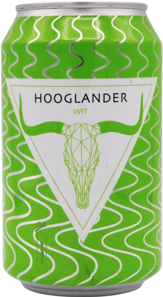 Hooglander Wit blikje van 33cl