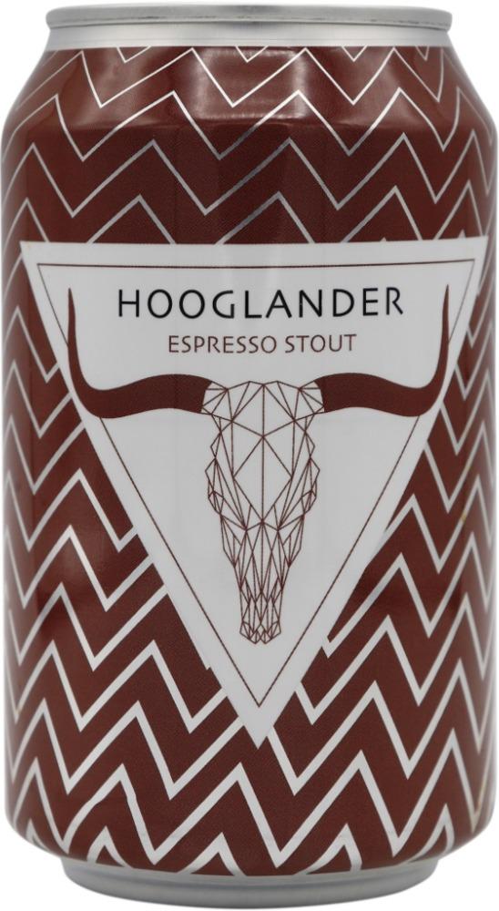 Hooglander Espresso Stout blikje van 33cl