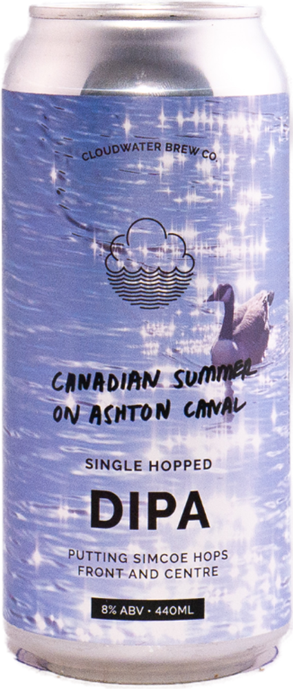 Cloudwater Canadian Summer on Ashton Canal blik van 44cl