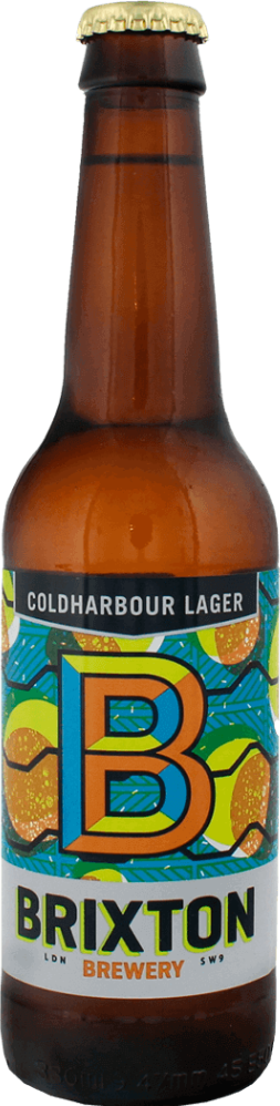 Brixton Coldharbour Lager flesje van 33cl