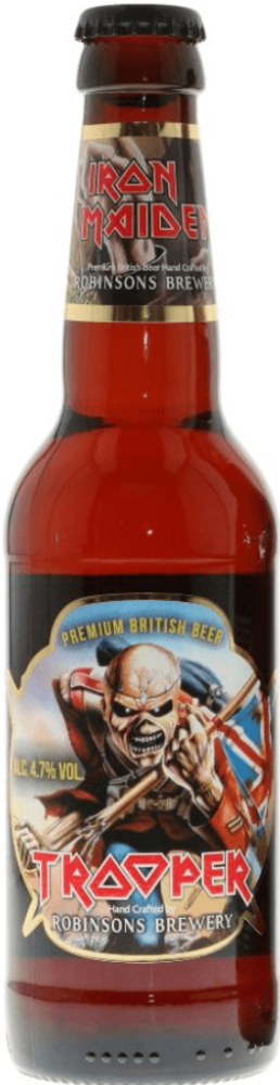 Trooper Iron Maiden flesje van 33cl