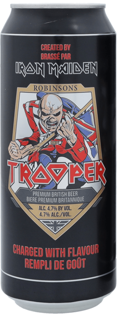 Trooper Iron Maiden blik van 50cl