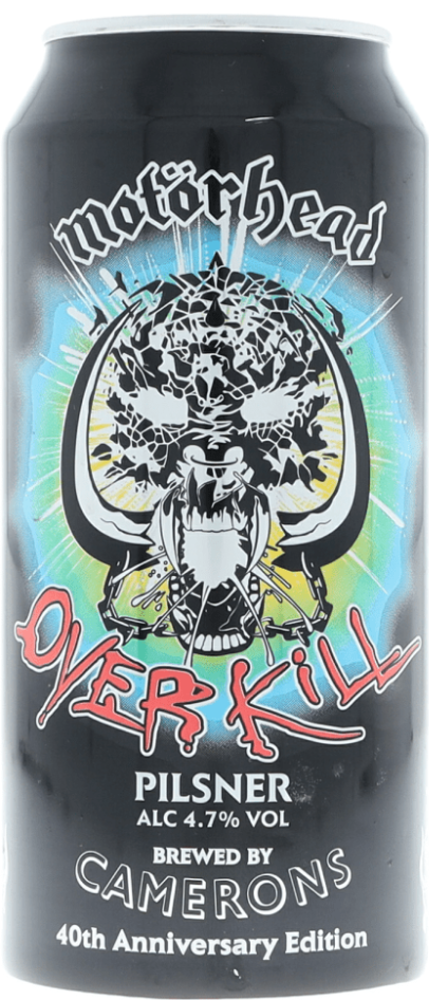 Motorhead Overkill blik van 44cl