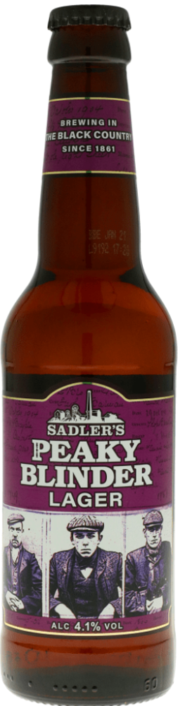 Peaky Blinder Lager fles van 33cl