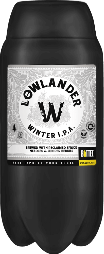 Lowlander Winter IPA SUB Vat van 2 liter Lowlander Winter IPA SUB Vat van 2 liter