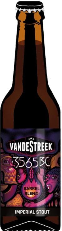 Vandestreek 3565BC Imperial Stout Barrel Blend flesje van 33cl
