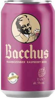 Bacchus Frambozenbier blikje van 33cl