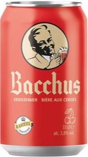 Bacchus Kriekenbier blikje van 33cl Bacchus Kriekenbier blikje van 33cl