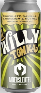 Moersleutel Willy Tonka Chocolate, Vanilla, Cardamom & Nutmeg | 44 CL