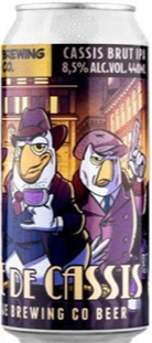 Uiltje Crime De Cassis blik van 44cl
