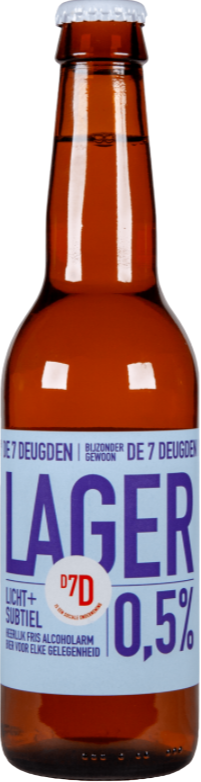7 deugden lager 05 flesje van 33cl