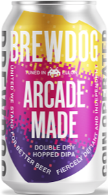 BrewDog Arcade Made blikje van 33cl BrewDog Arcade Made blikje van 33cl