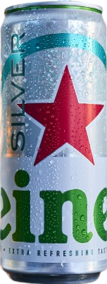 Heineken Silver blikje van 33cl