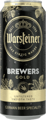 Warsteiner Brewers Gold blik van 50cl Warsteiner Brewers Gold blik van 50cl