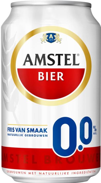 Amstel 0.0 Blik Aanbieding | Aanbiedingen Van Blikjes Bier | Biernet.Nl