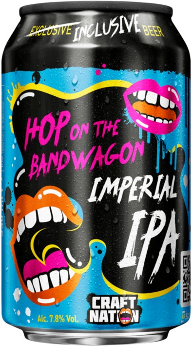 Craft Nation Hop on the Bandwagon blikje van 33cl