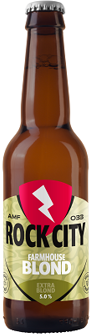 Rock City Farmhouse Blond flesje van 33cl