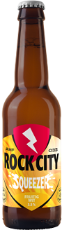 Rock City Squeezer flesje van 33cl