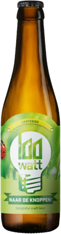 100 Watt Naar de Knoppen flesje van 33cl 100 Watt Naar de Knoppen flesje van 33cl