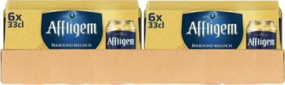 Affligem Blond Tray met 24 blikjes van 33cl