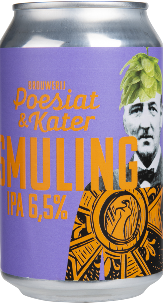 Poesiat & kater Smuling IPA blikje van 33cl Poesiat & kater Smuling IPA blikje van 33cl