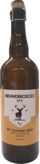 Bennebroecks Het Blond Hert fles van 75cl