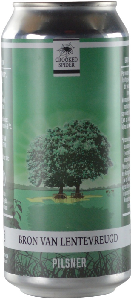 Crooked Spider Bron van Lentevreugd blik van 44cl