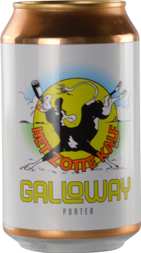 Zotte Kalf Galloway blikje van 33cl