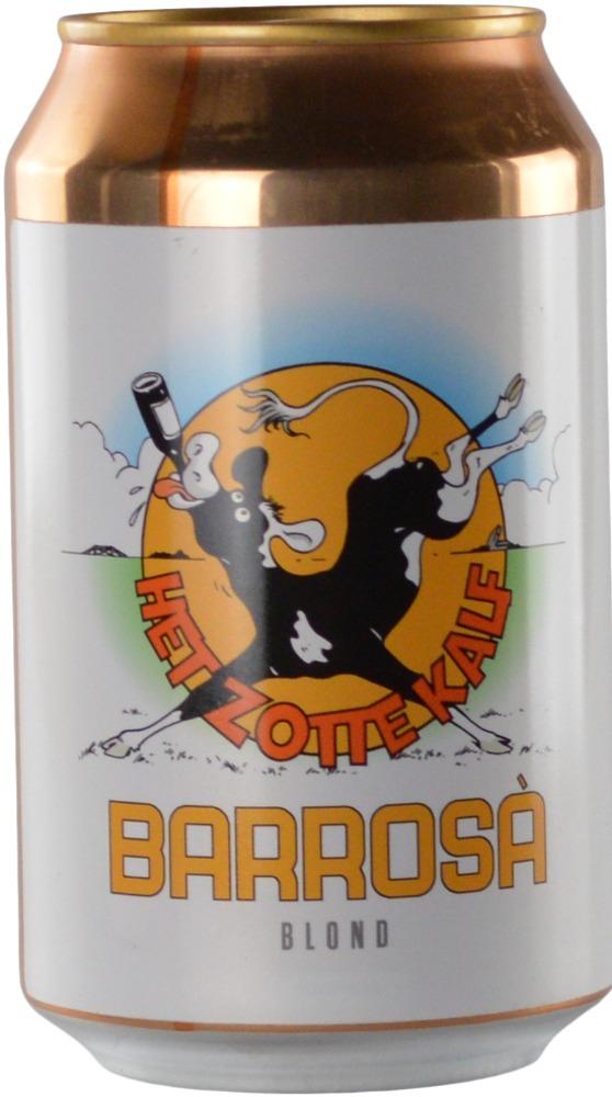 Zotte Kalf Barrosa Blond blikje van 33cl Zotte Kalf Barrosa Blond blikje van 33cl