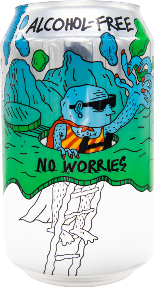 Lervig No Worries blikje van 33cl