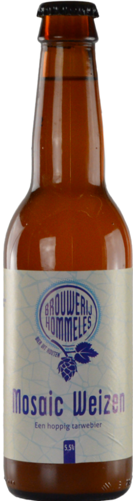 Hommeles Mosaic Weizen flesje van 33cl
