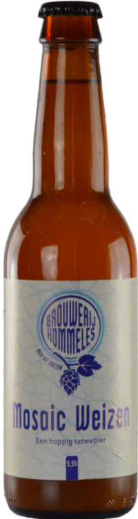 Hommeles Mosaic Weizen flesje van 33cl