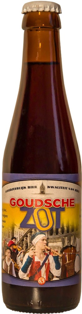 Goudsche Zot flesje van 33cl