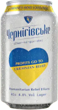 Chernigivske oekraiens bier blikje van 33cl