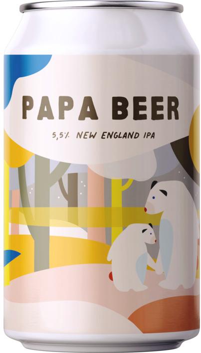 Eleven Papa Beer blikje van 33cl