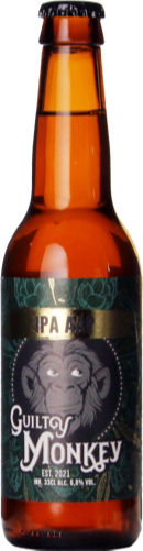 Guilty Monkey IPA AAP flesje van 33cl