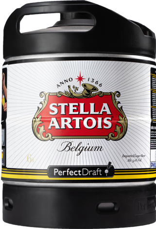 Stella Artois Perfect Draft Vat van 6 liter