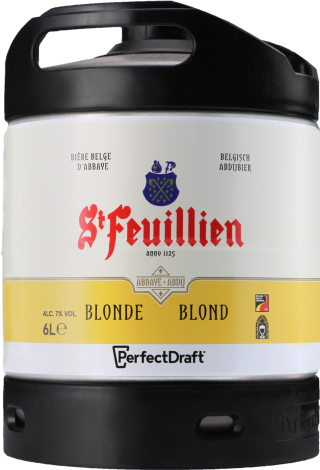 Saint Feuillien Blonde PerfectDraft Vat van 6 liter Saint Feuillien Blonde PerfectDraft Vat van 6 liter