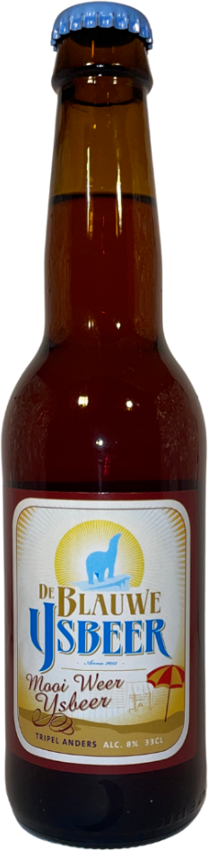 Mooi weer IJsbeer flesje van 33cl